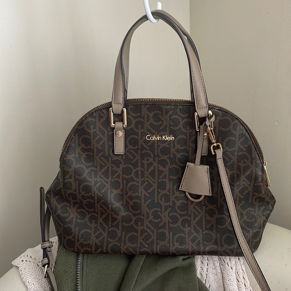 Calvin Klein Monogram Dome Purse - Picture 11 of 11
